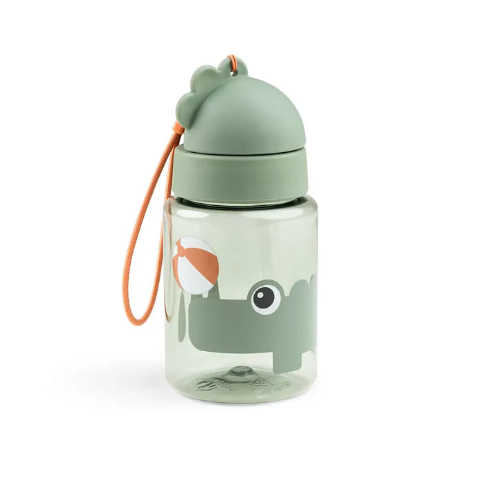 Done By Deer Straw Bottle Playground Green