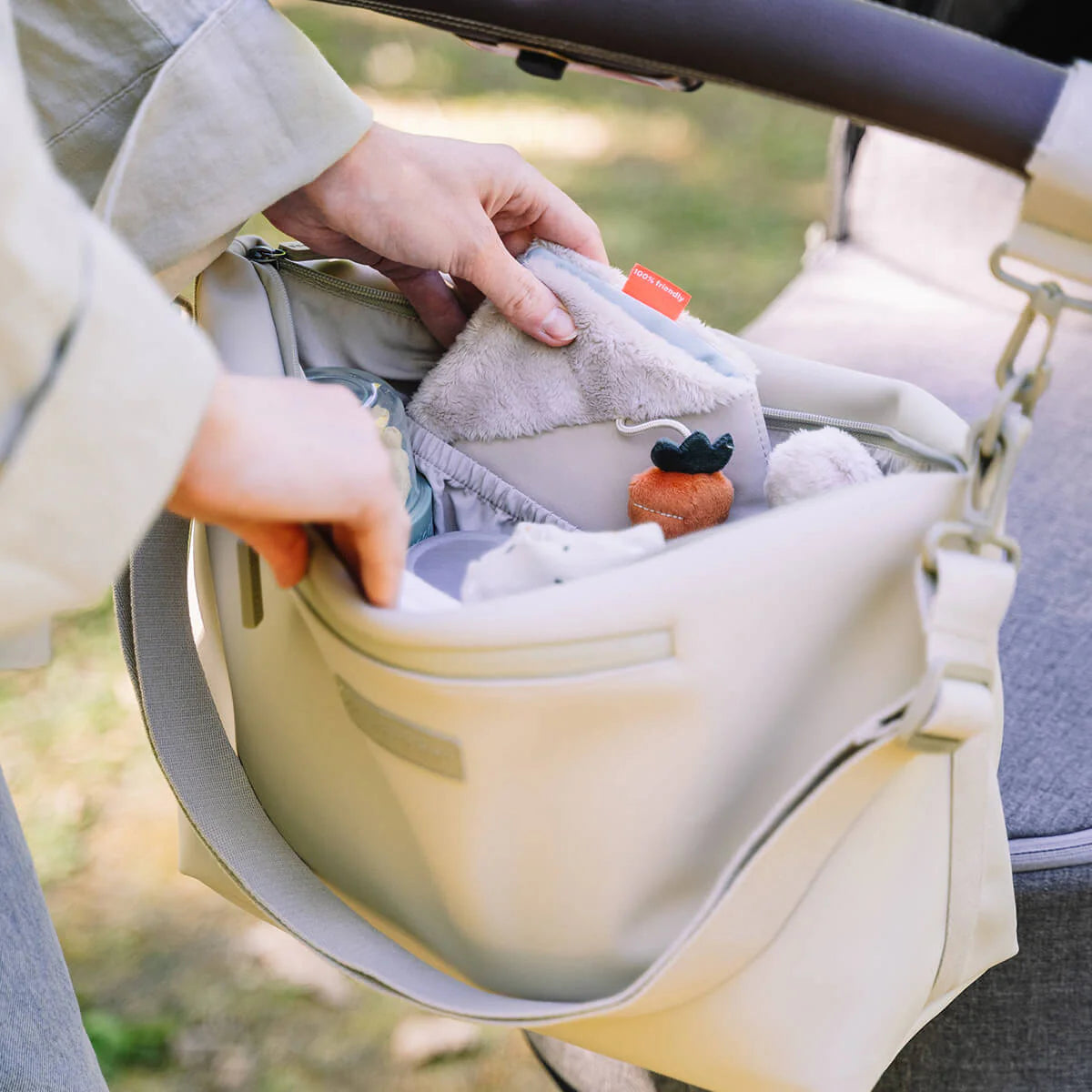 Done By Deer - Stroller Bag Sand