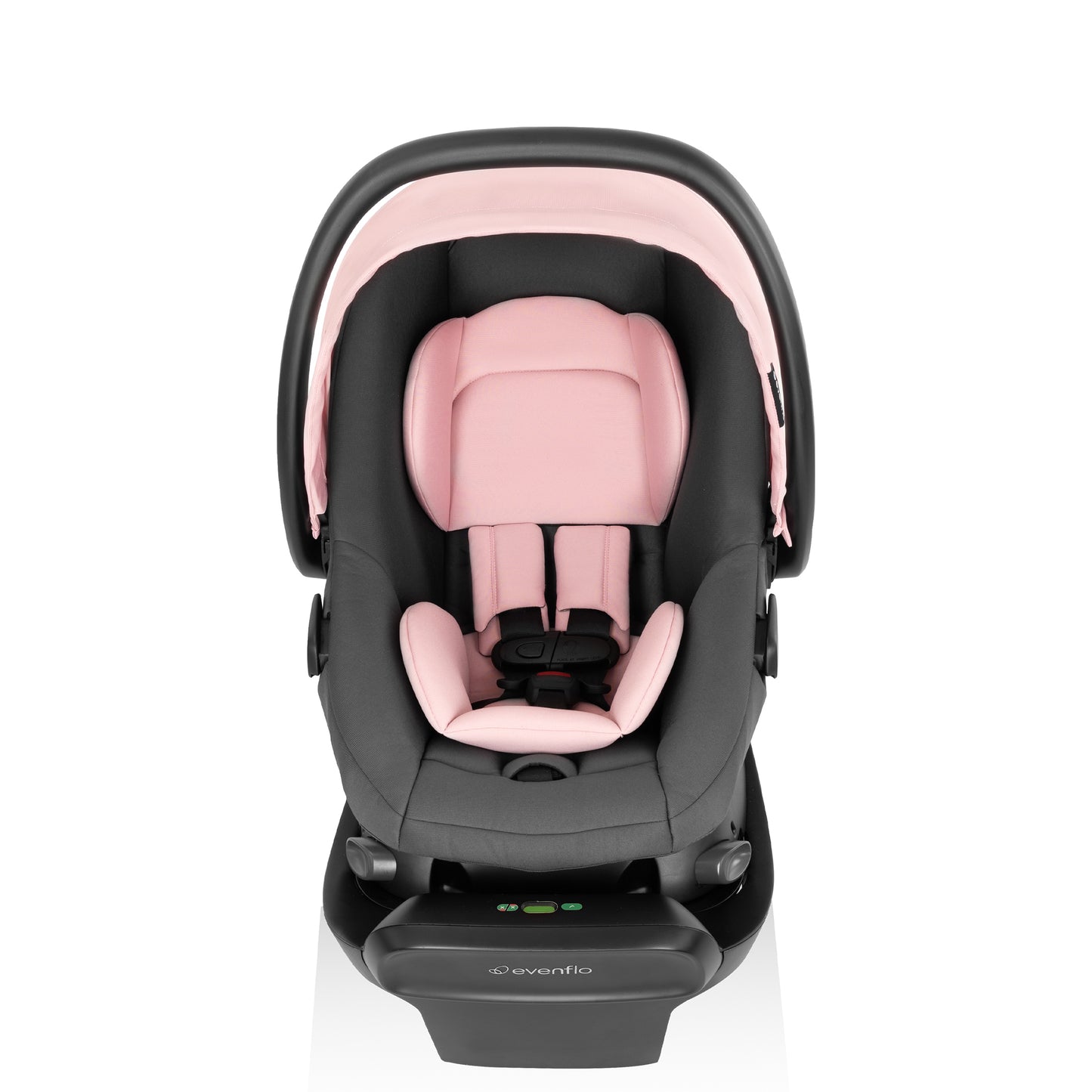 Evenflo - Shyft Intuiti Travel System with Revolve180 LiteMax NXT Rotational Infant Car Seat - Amaranth Pink