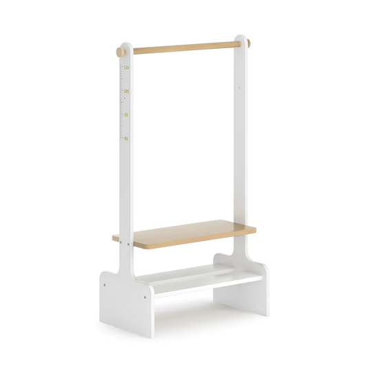 Boori - Tidy Clothing Rack - Barley White and Beech