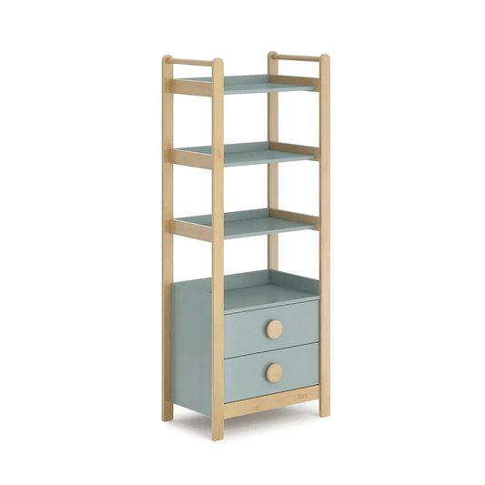 Boori - Tidy Storage Bookcase_Blueberry and Beech