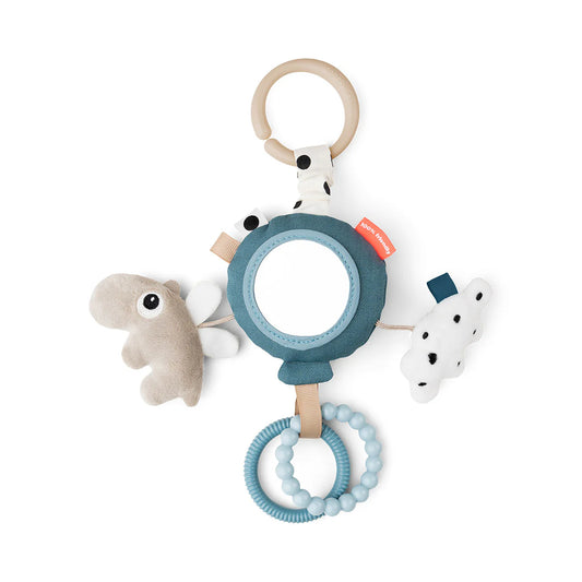 Done By Deer - To Go Activity Mirror Happy Clouds Blue