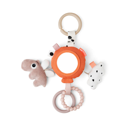 Done By Deer - To Go Activity Mirror Happy Clouds Papaya