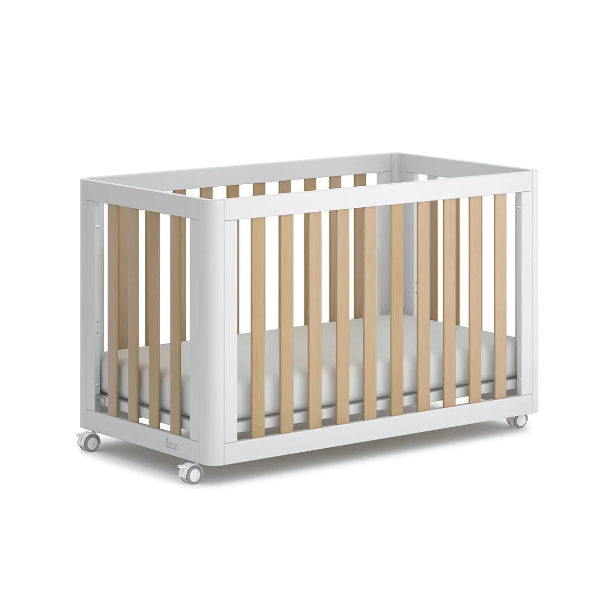 Boori - Turin Compact Baby Cot_Barley and Almond 120 x 60 cm