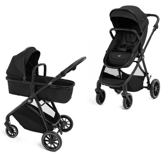 Jikel - CityFlex 2-in-1 Convertible Stroller - Midnight Black