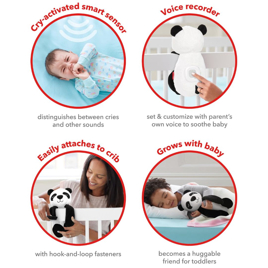 Skip Hop Cry Activated Soother Panda