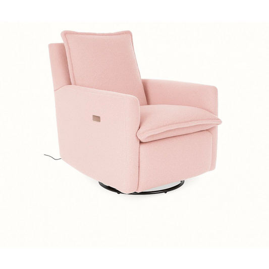 Luna Electric Recliner Nursing Chair - Pink