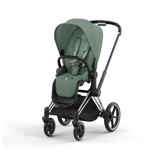 Cybex - Priam Chrome Black Frame with Seat Pack
