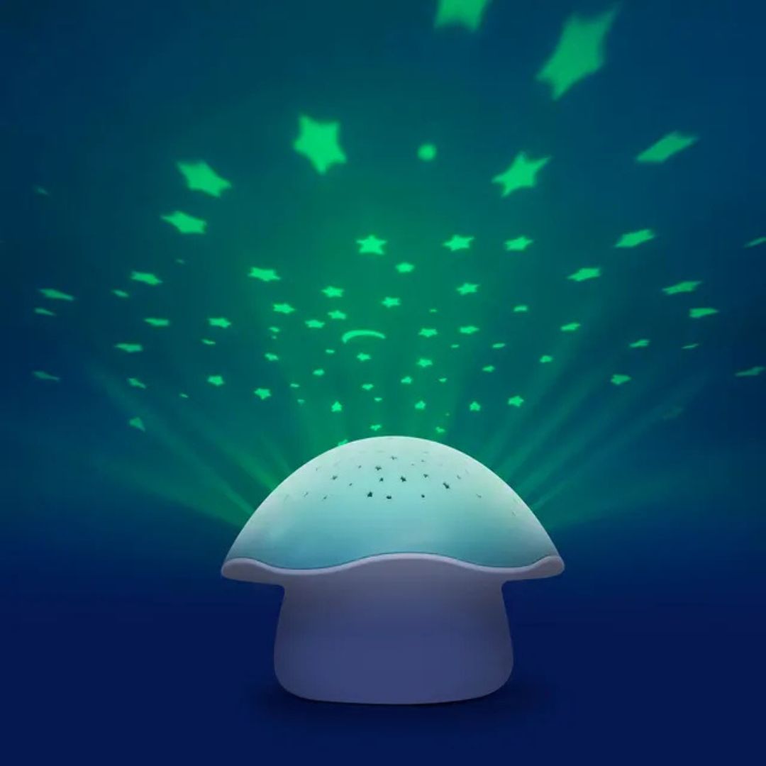 Pabobo - Musical Stars Projector Mushroom Blue