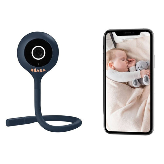 Beaba - Mini5s Video Baby Monitor Zen Connect Night Blue