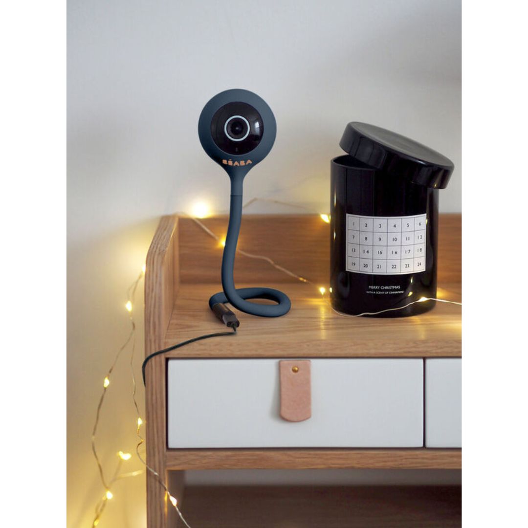 Beaba - Mini5s Video Baby Monitor Zen Connect Night Blue