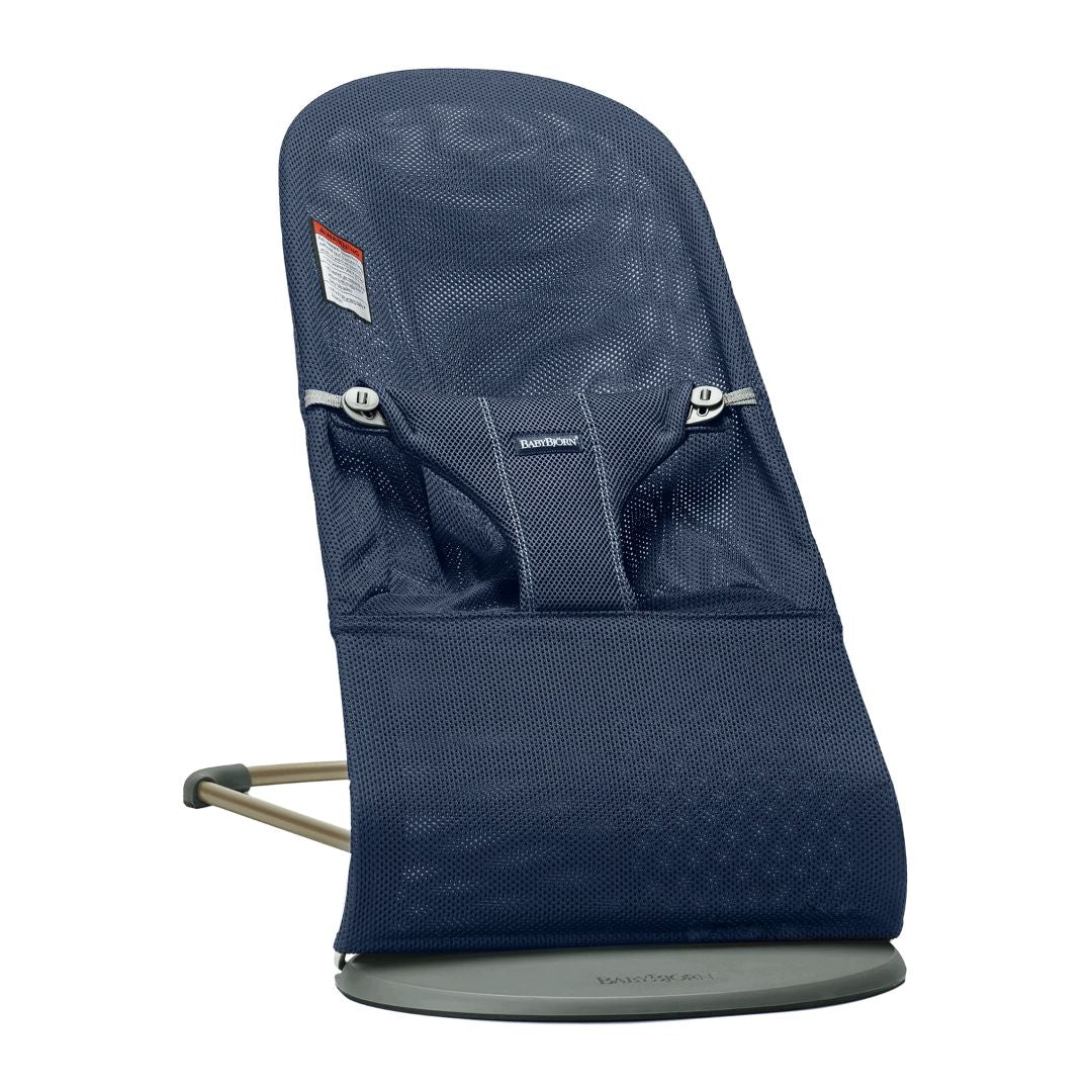 BabyBjörn Bouncer Bliss, Mesh, Navy blue
