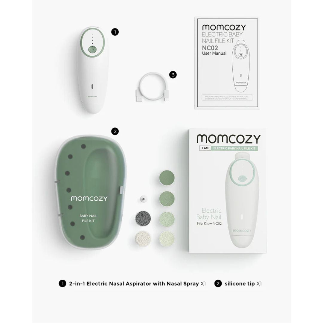 Momcozy - Baby Nail Trimmer Electric Rechargable