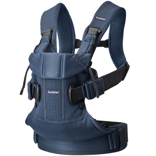 BABYBJÖRN - Baby Carrier One Air, 3D Mesh, Navy blue