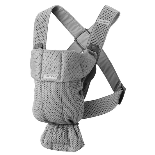 BabyBjörn - Baby Carrier Mini, 3D Mesh, Grey