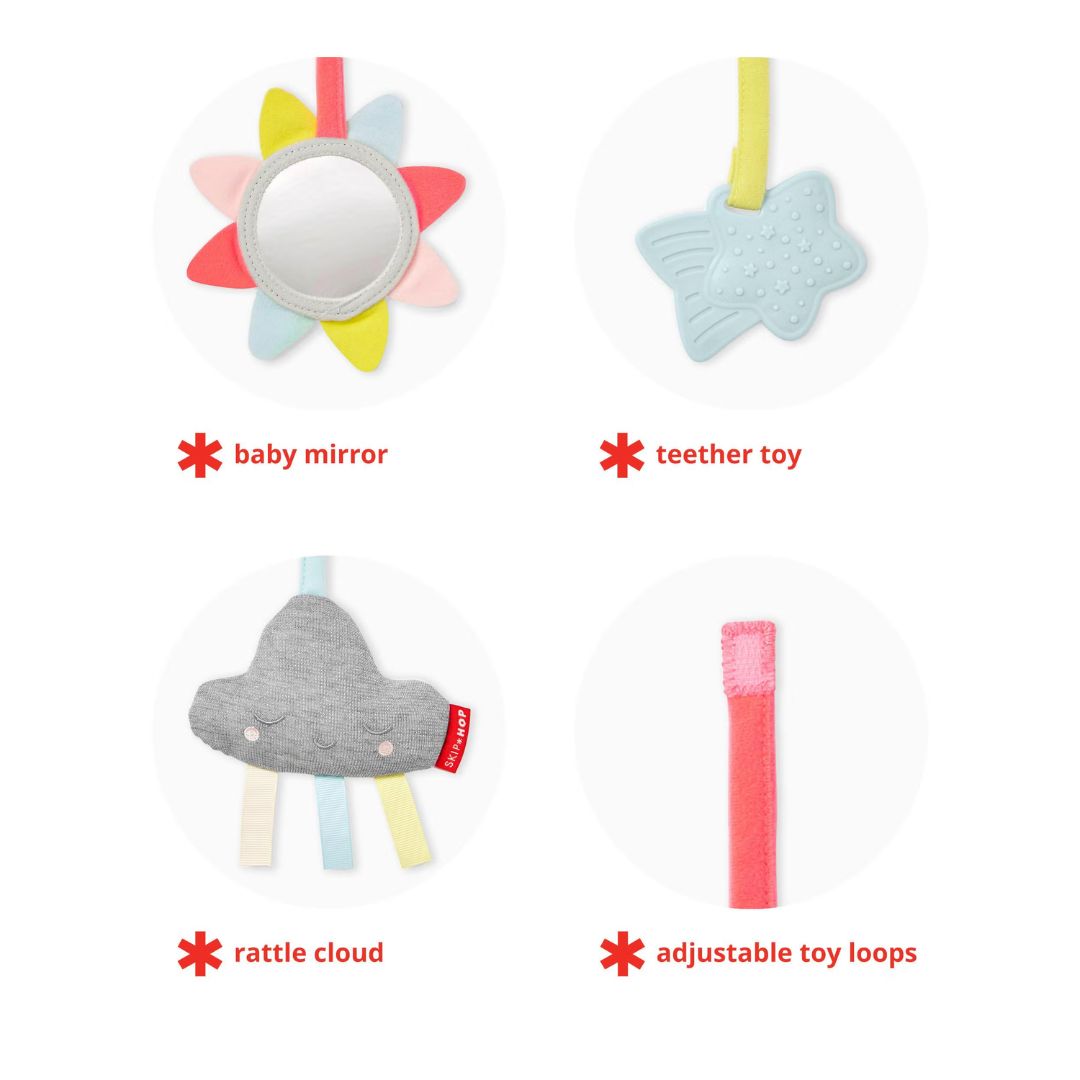 Skip Hop - Silver Lining Cloud Wooden Activity Gym