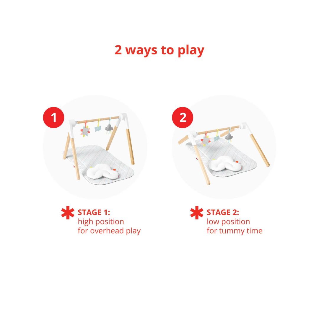 Skip Hop - Silver Lining Cloud Wooden Activity Gym