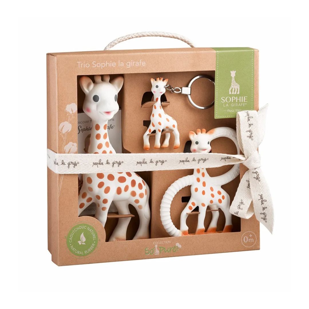 Sophie la girafe So'Pure Trio Brown Beige
