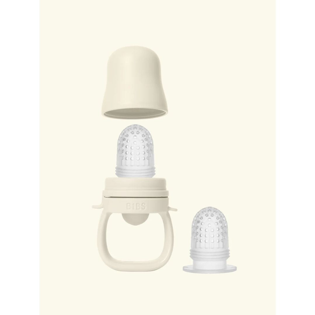 Bibs - Baby Feeder with 2 Nipples Ivory