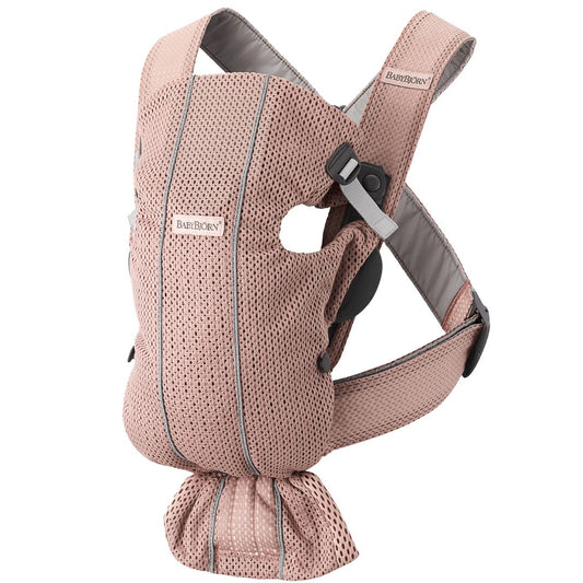 BABYBJÖRN - Baby Carrier Mini, 3D Mesh, Dusty Pink