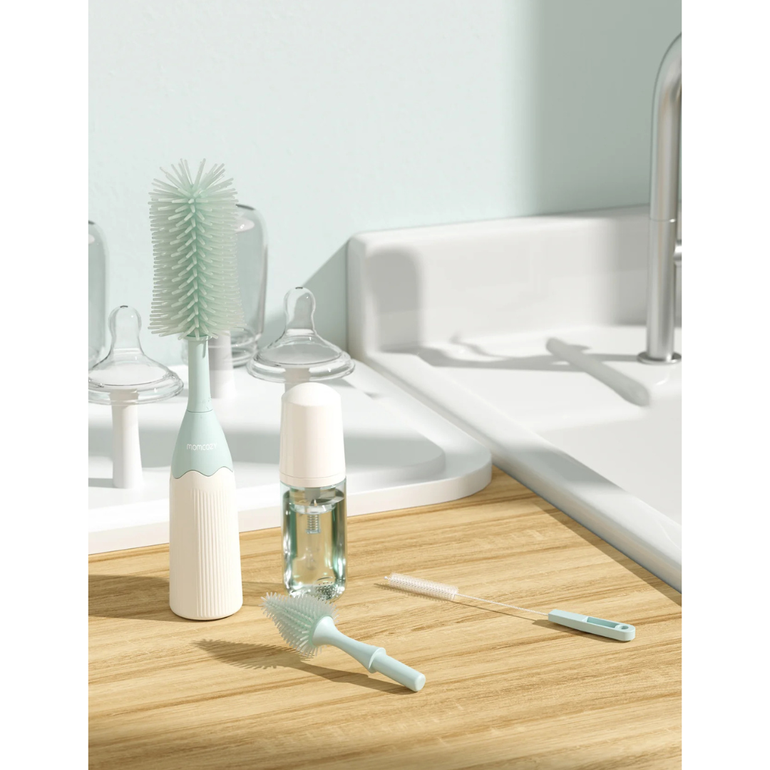 Momcozy - Bottle Cleaning Brush Set - Green