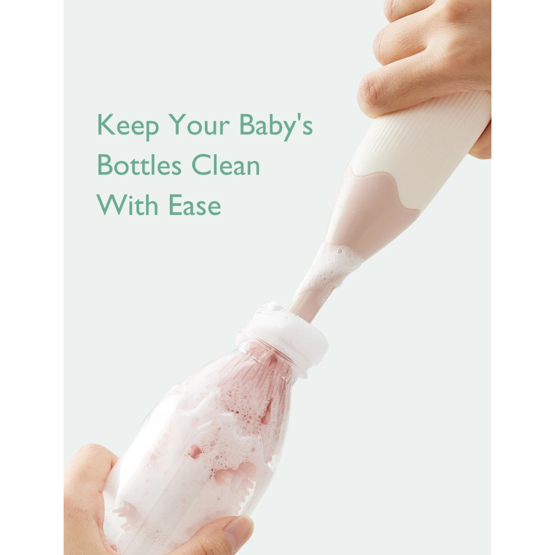 Momcozy - Bottle Cleaning Brush Set - Pink