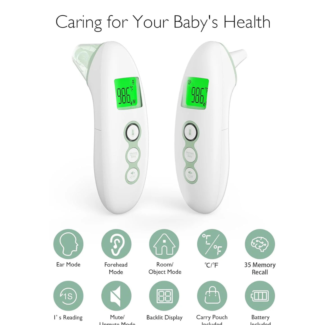 Momcozy - Non Contacat Forehead and Ear Thermometer