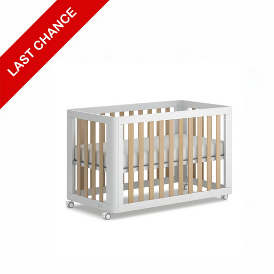 Boori - Turin Compact Baby Cot_Barley and Almond 120 x 60 cm ( Display Piece)
