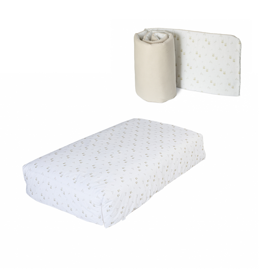 MICUNA - RABBITS KIT DUVET + HEAD PROTECTOR CUNA 120 X 60