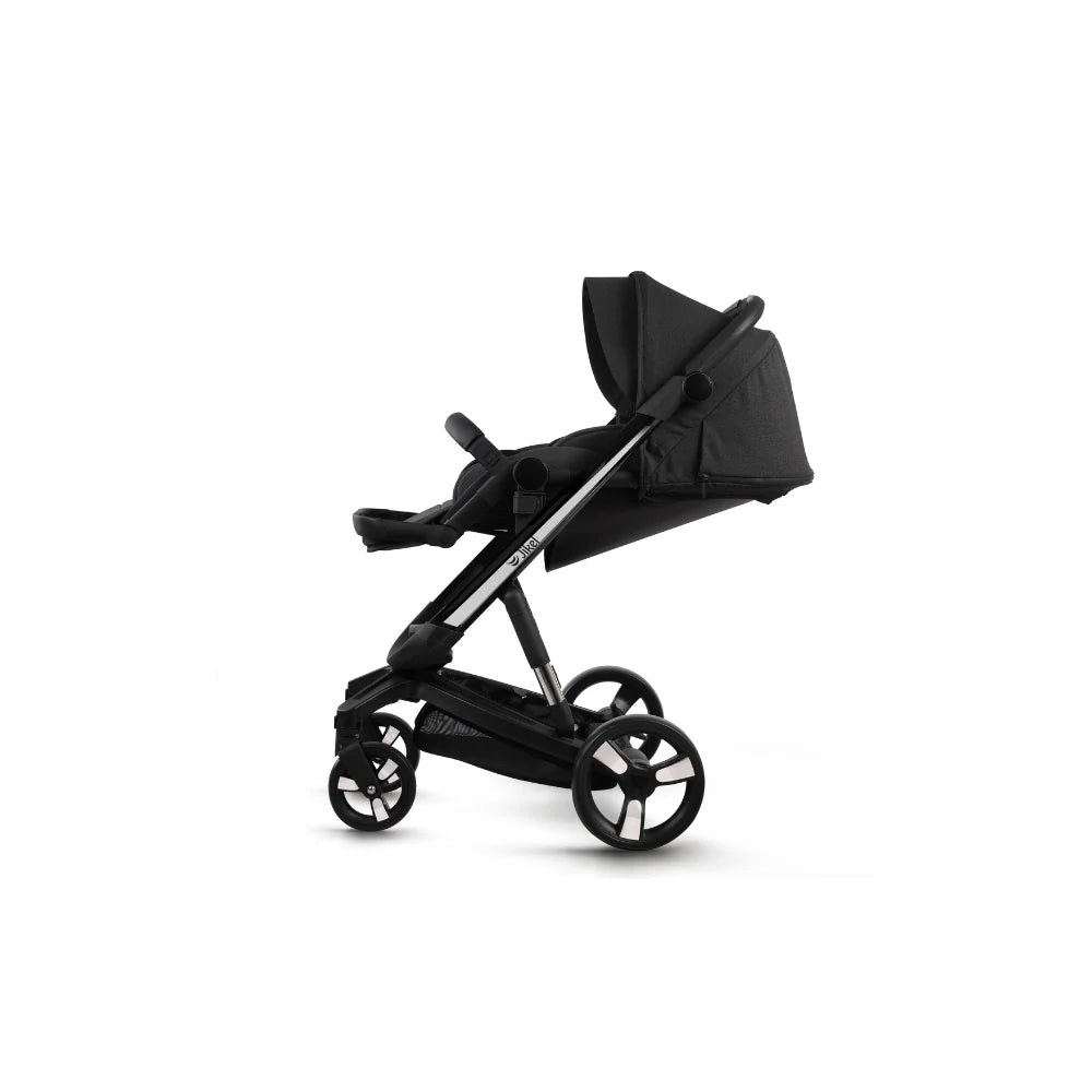 Jikel - Diamond Electric Stroller - Charcoal