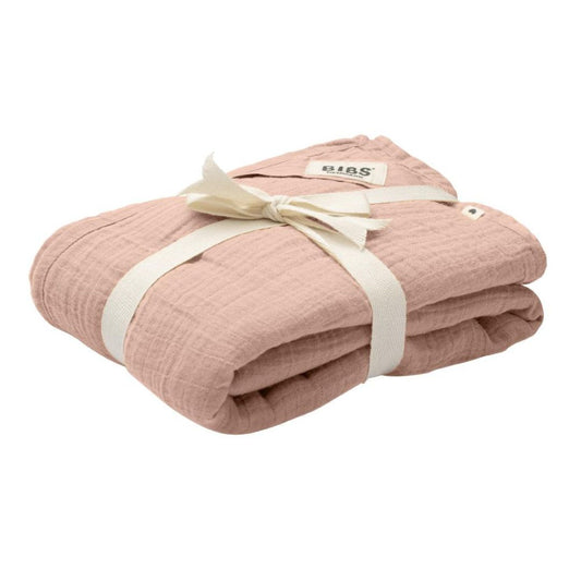 Bibs - Muslin Swaddle 120x120cm Blush