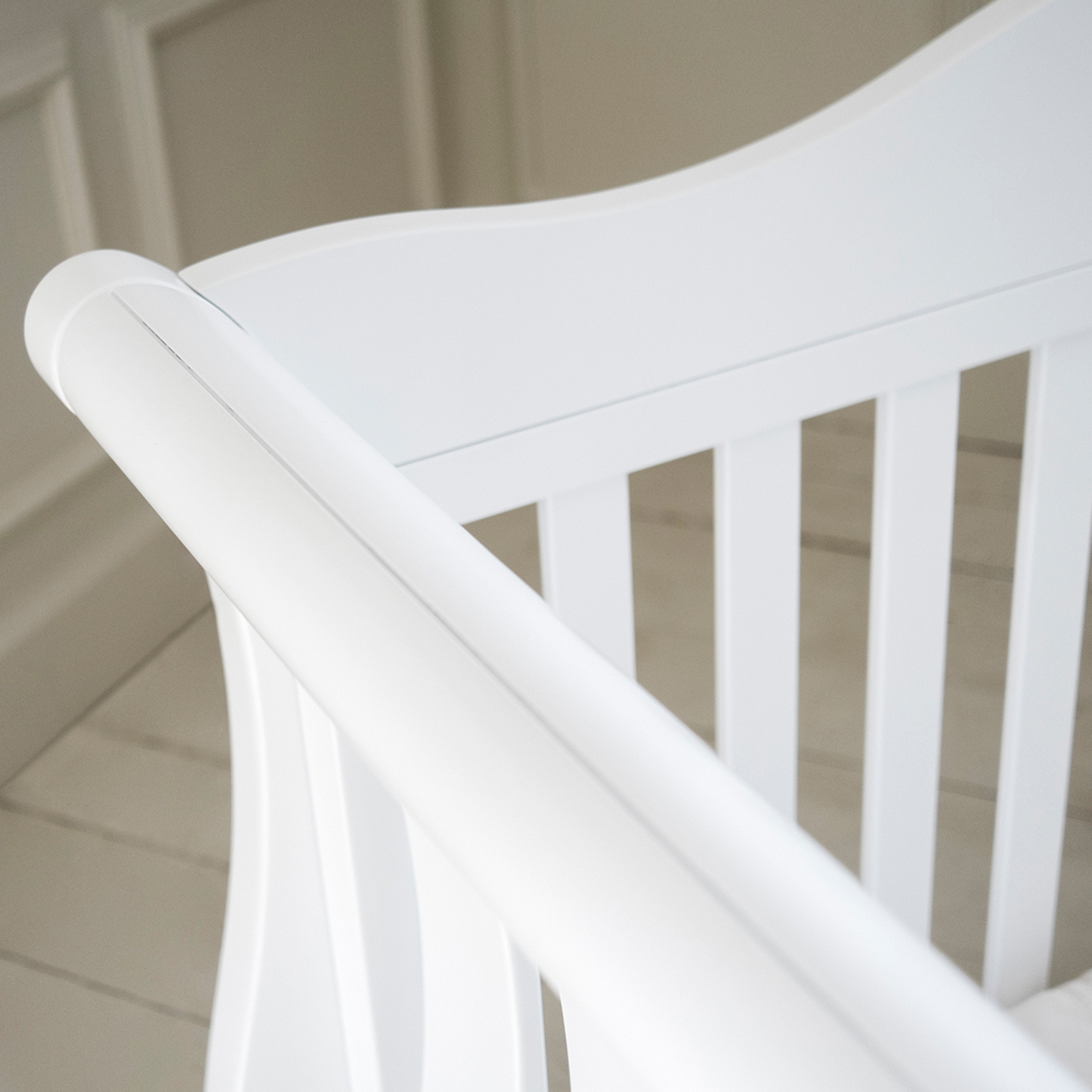 Boori - Sleigh Royale Cot Bed_Barley White