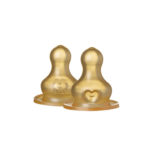 Bibs - Baby Bottle Nipple Fast Flow 2 packs