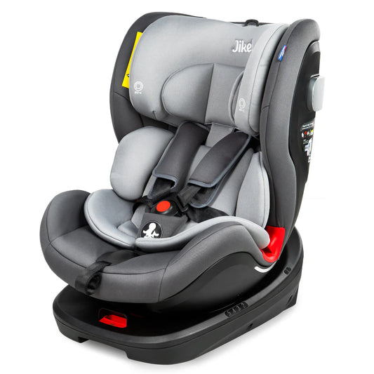 Jikel - Saturn Rotating IsoFix All-in-one Car Seat - Grey