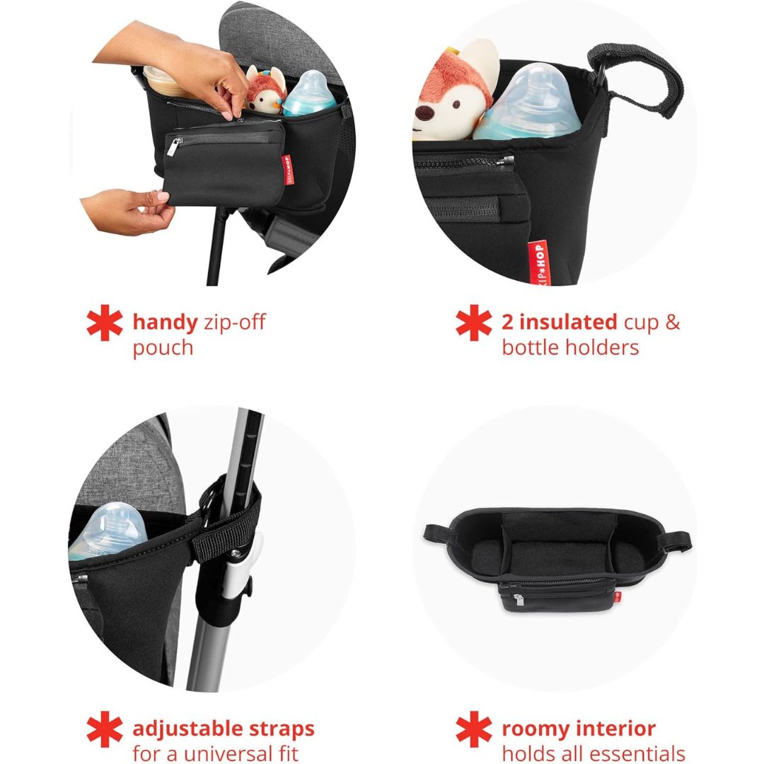 Skip Hop - Stroller Organizer Black