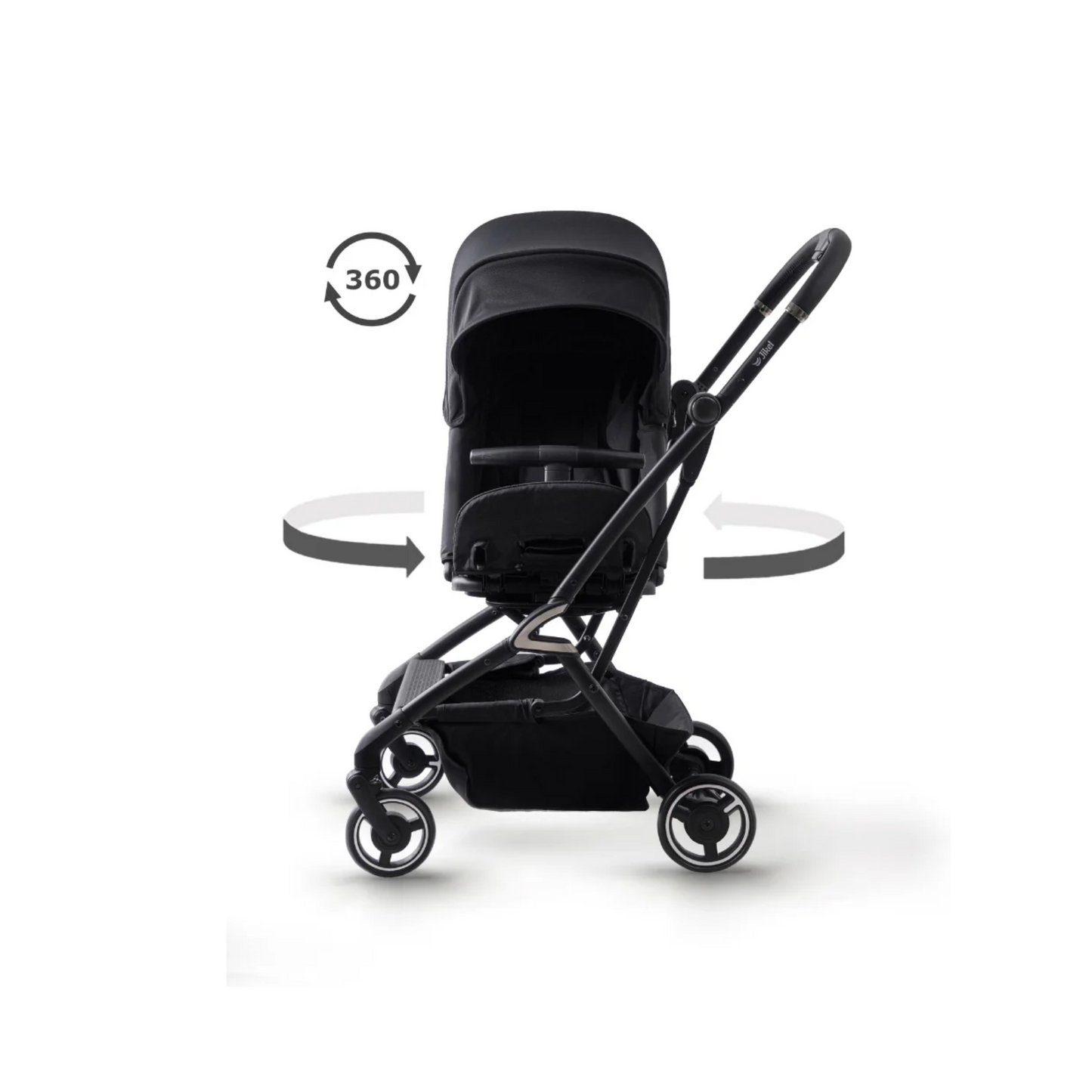 Jikel - Life 360 Reversible Travel System - Black