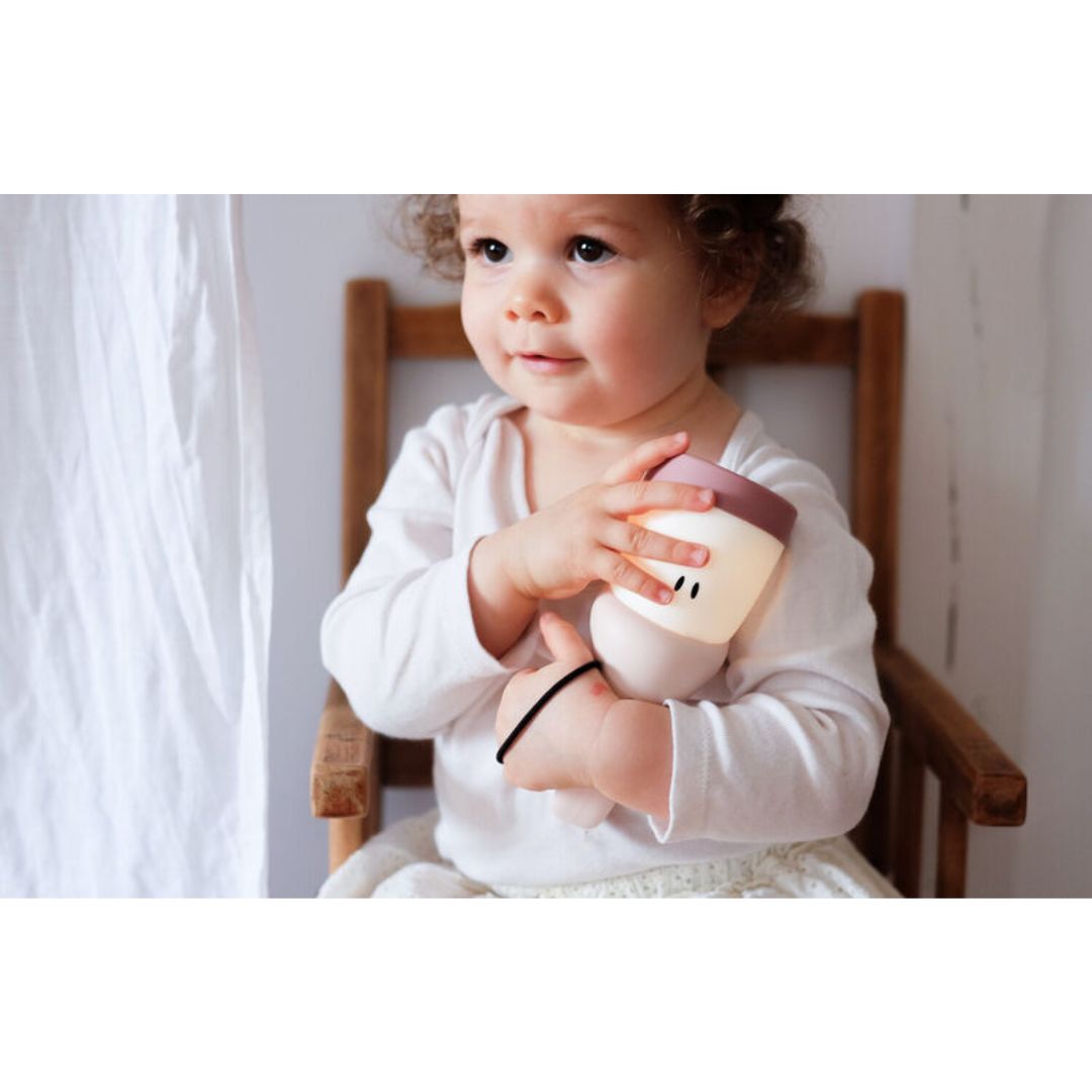 Beaba - Pixie Torch 2-in-1 Movable Night Light - Chalk Pink