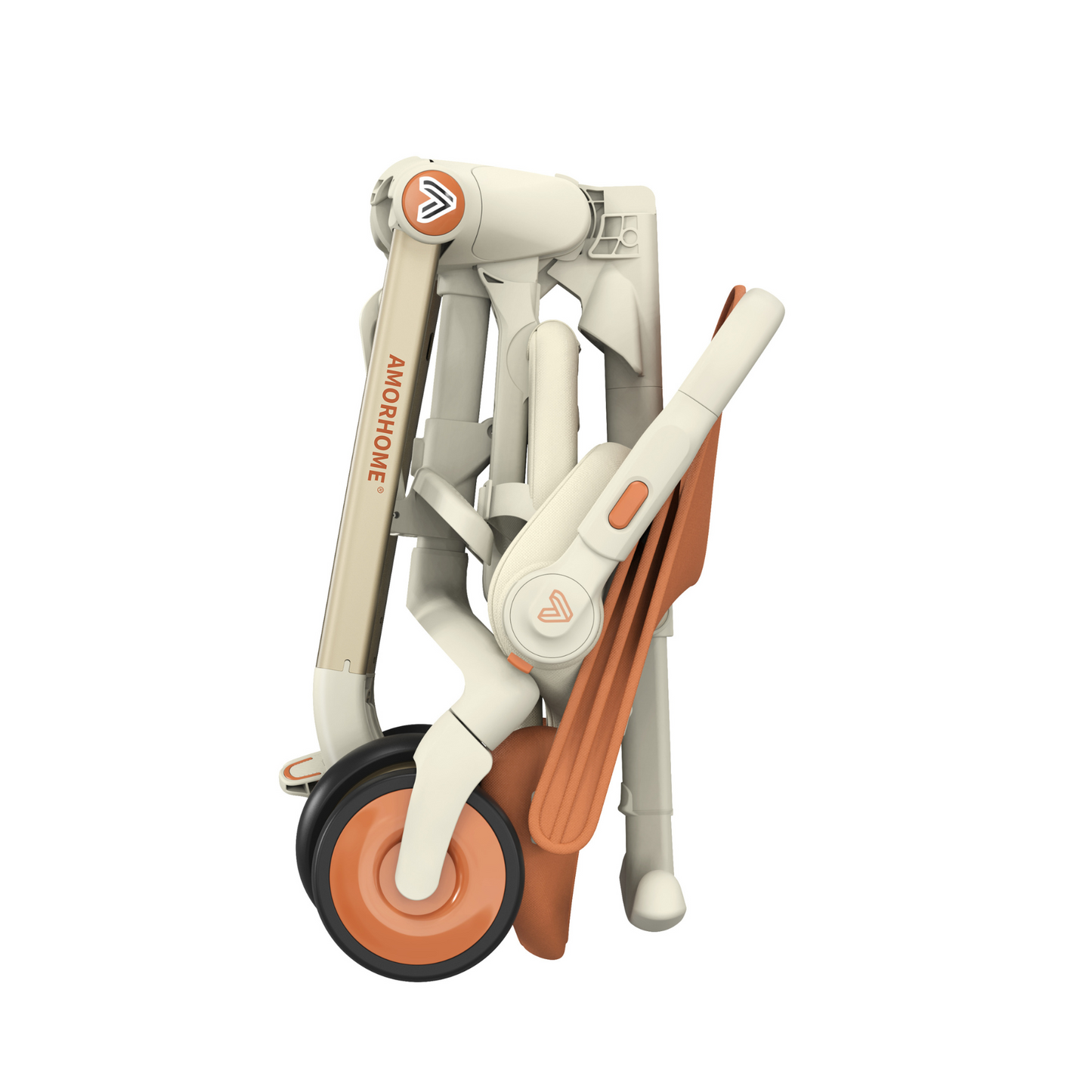 AMORHOME -  Max Stroller Compact, Foldable & Lightweight - Orange