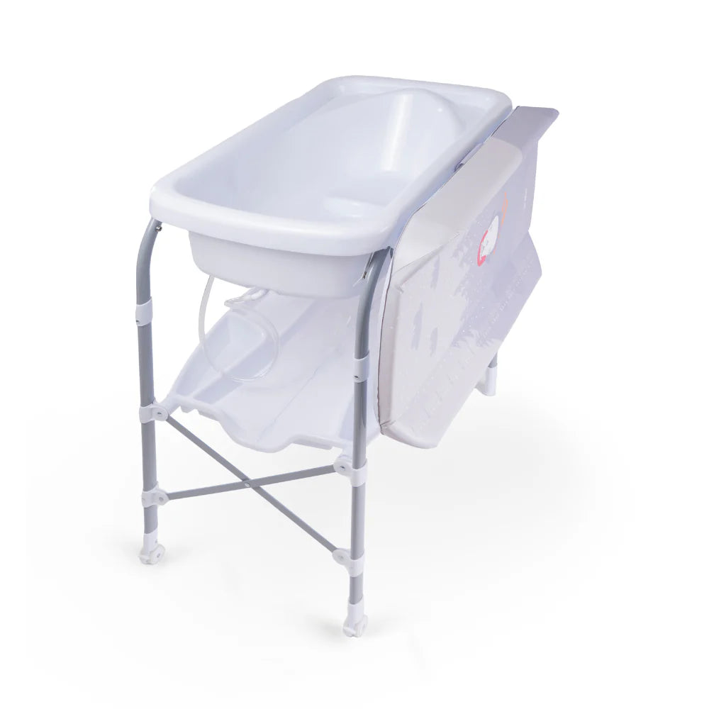 Jikel - Ripple Bath & Changing Table - Grey