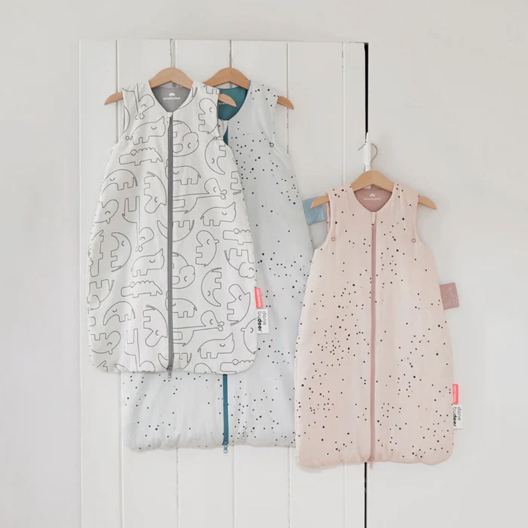 Done by Deer - Sleepy bag, TOG 2.5 Dreamy dots Powder