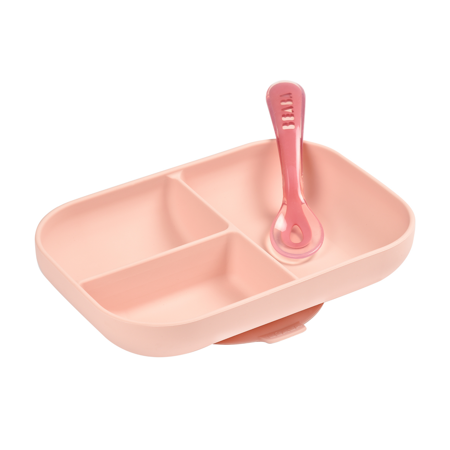 Beaba - Silicone Suction Divided Plate