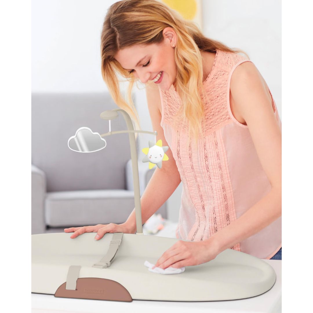 Skip Hop Wipe Clean Changing Pad Oat