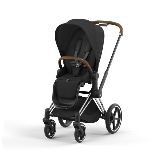 Cybex - Priam Chrome Brown Frame with Seat Pack