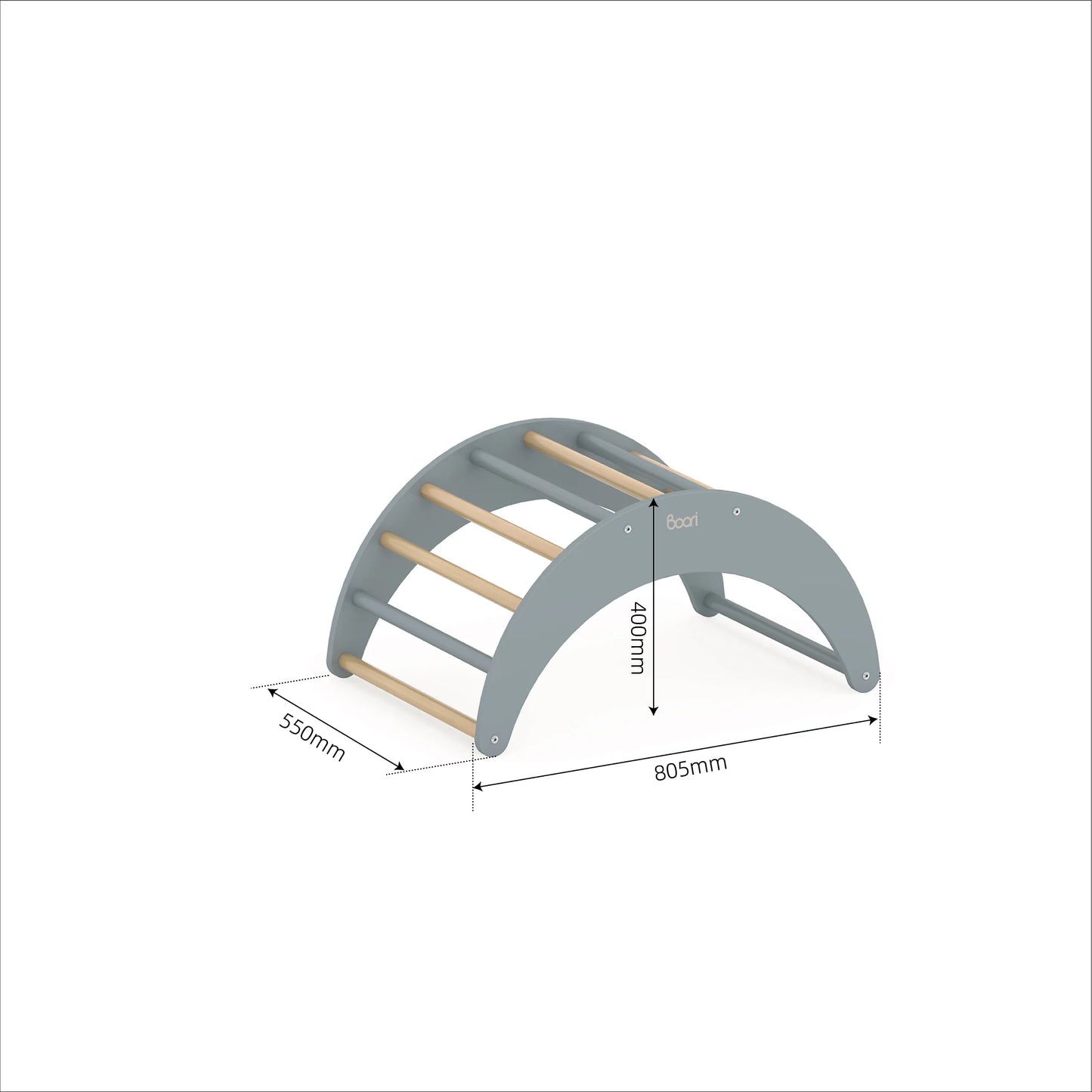 Boori - Tidy Climbing 3 Pieces Set -  Blueberry and Almond
