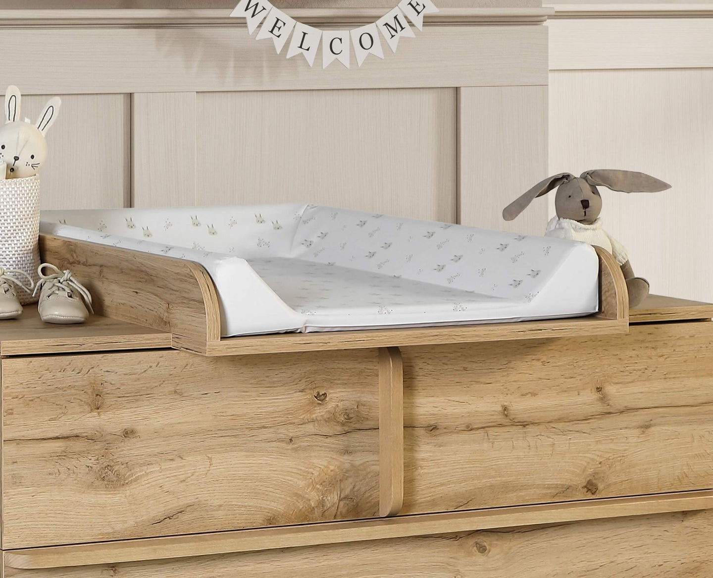 MICUNA - MARTHA CHANGING MAT CP-1968 OAK/RABBITS