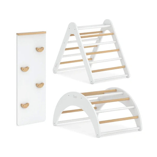 Boori - Tidy Climbing 3 Pieces Set - Barley White and Almond