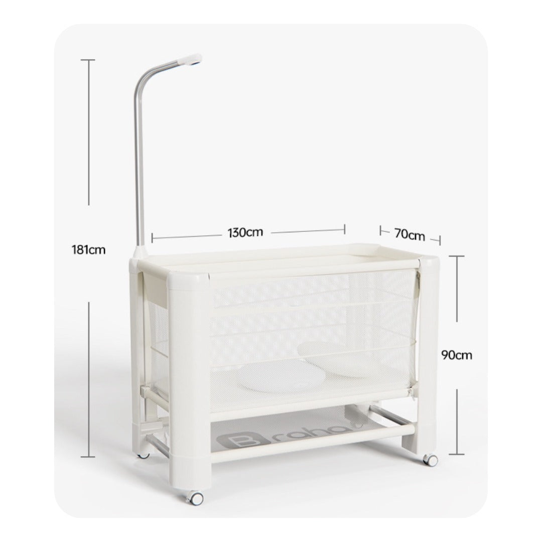 Jikel - Braha Smart Crib - Light Beige