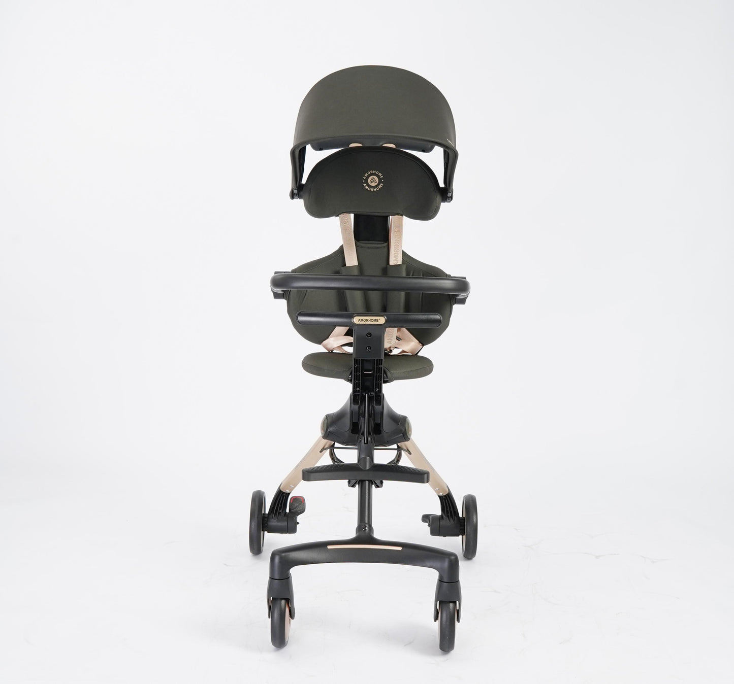 AMORHOME -  Max Stroller Compact, Foldable & Lightweight - Dark Green