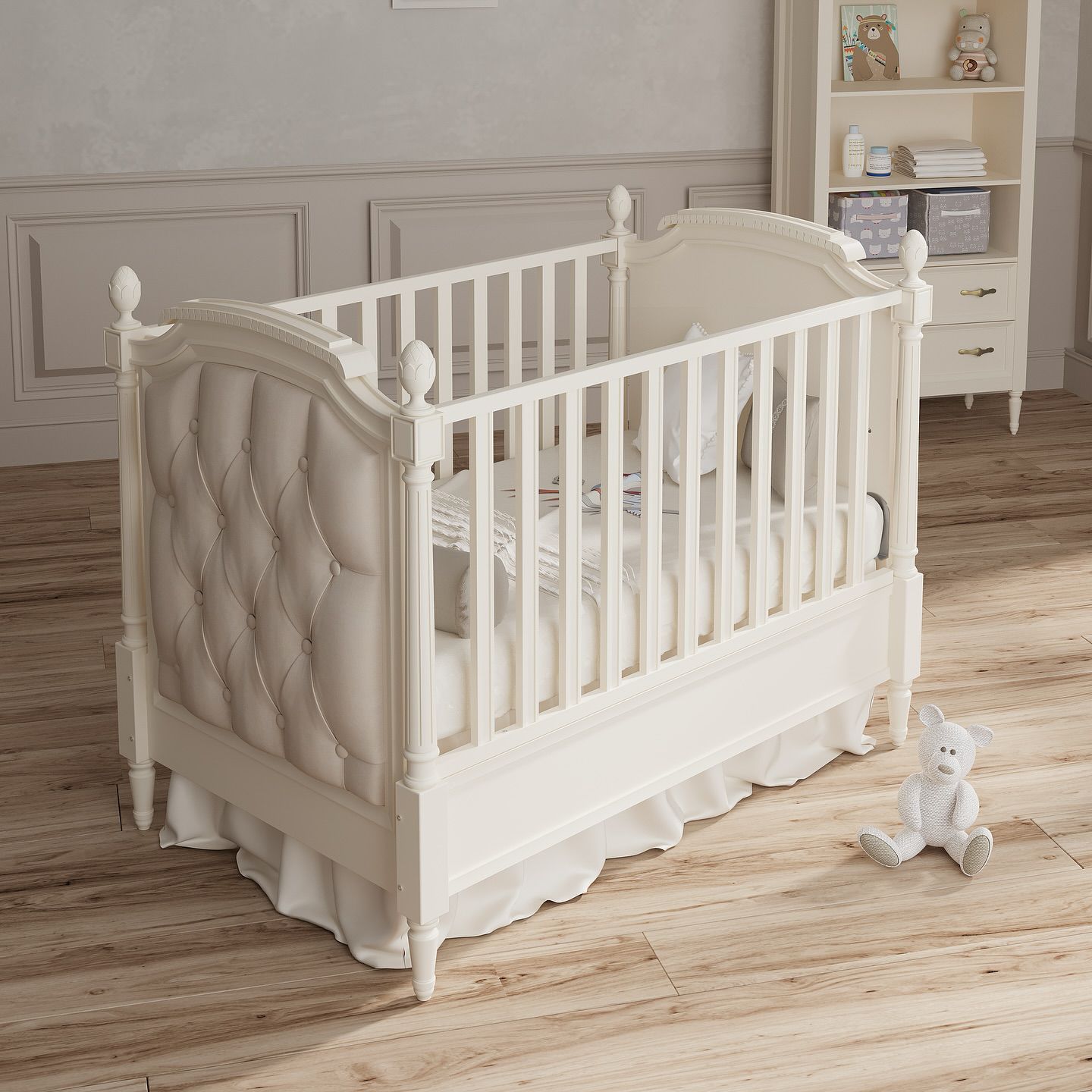 Jikel - Romantic Baby Cot Beige