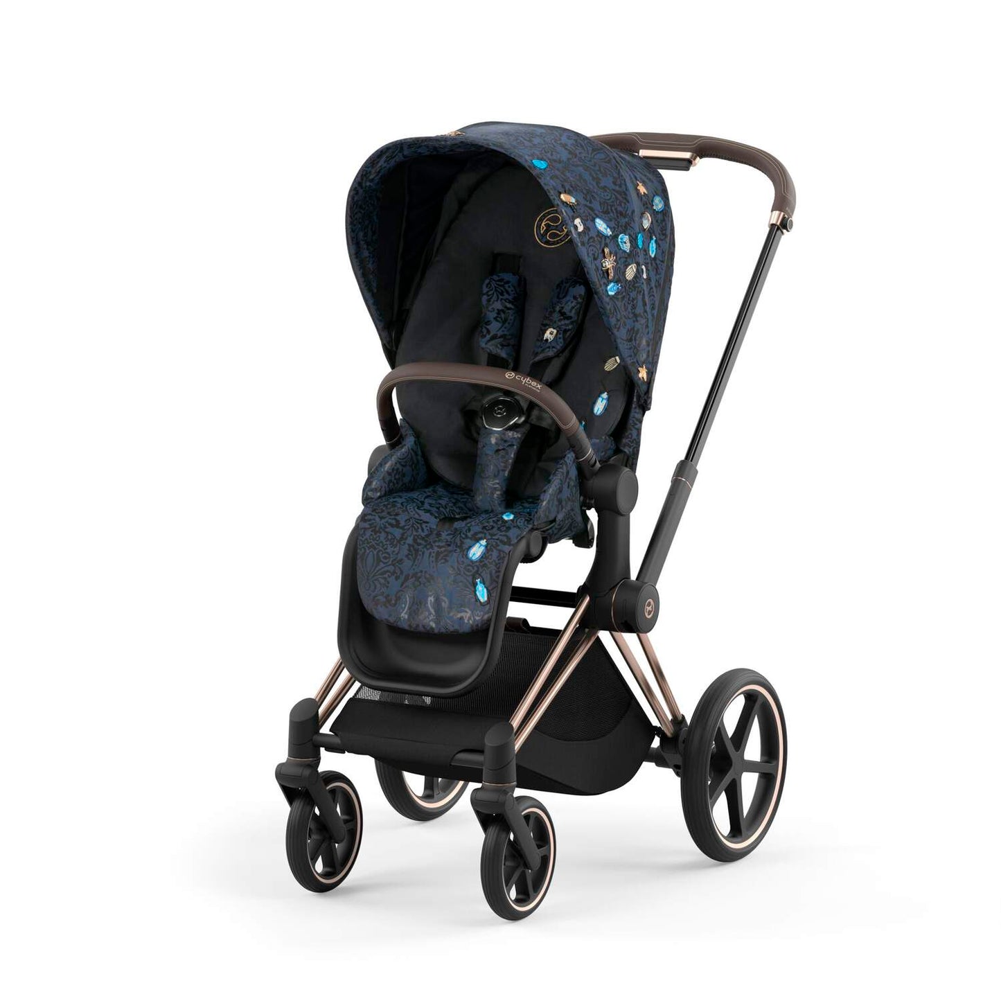 Cybex - Priam Rosegold Frame with Seat Pack